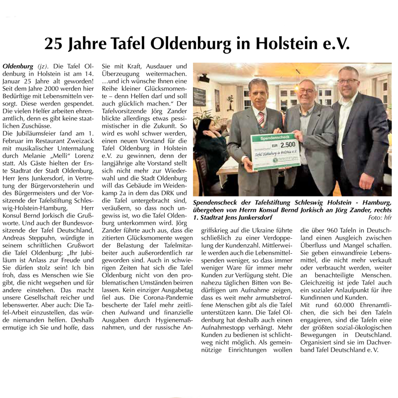 Wochenzeitung 05. Februar 2025