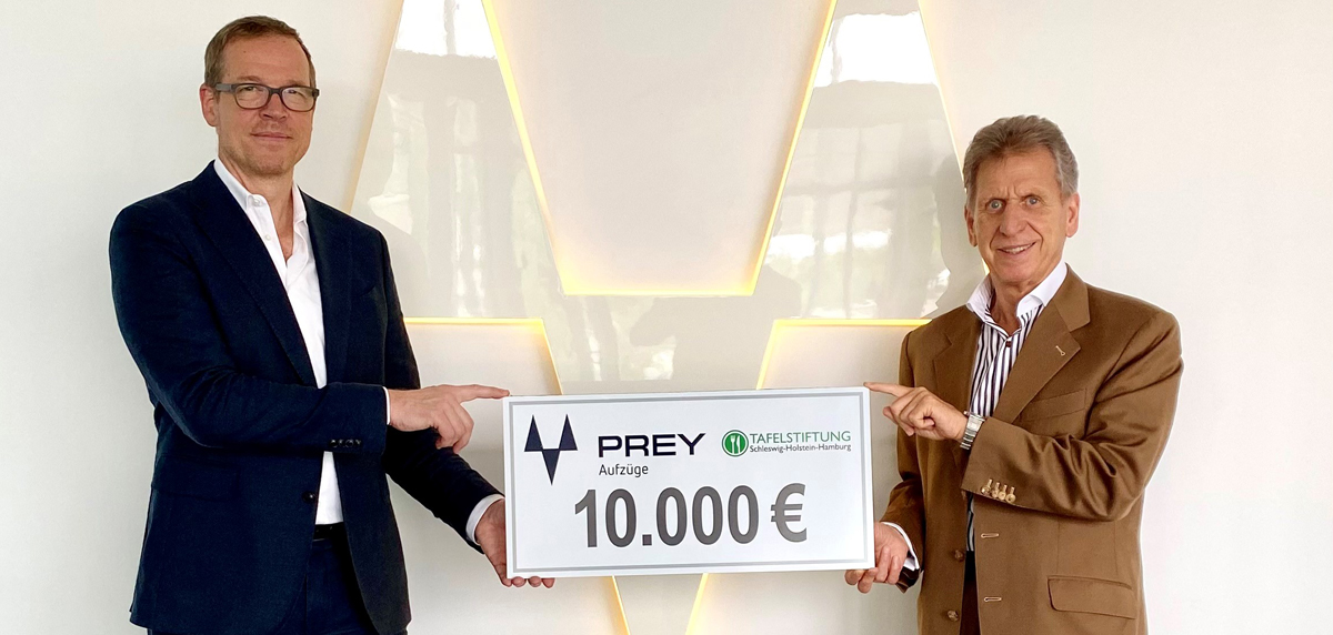 PREY fördert das Tafelwesen